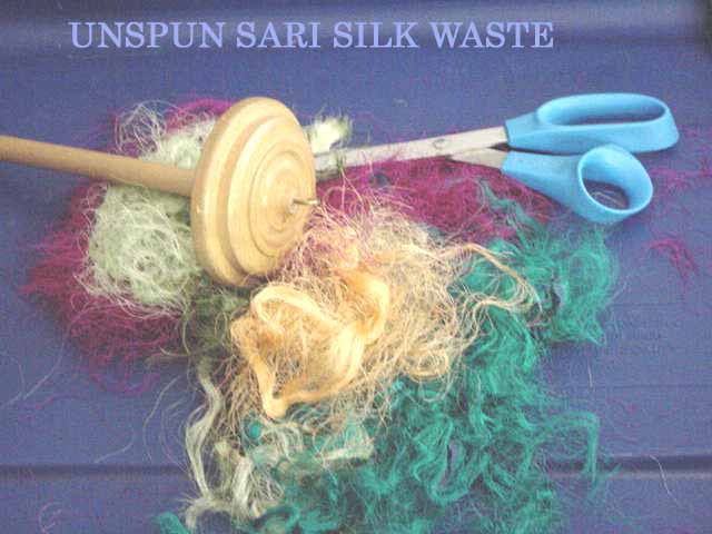 Sari Silk Waste 4 oz.